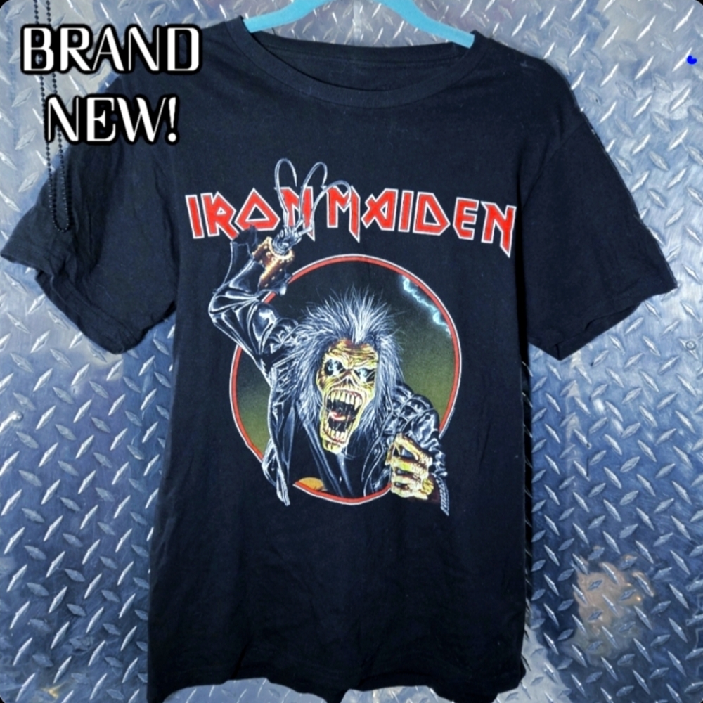 Iron Maiden Black Graphic T-Shirt